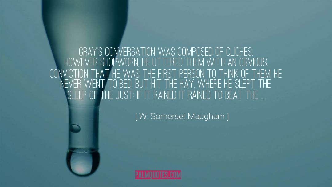 Great Diatribes quotes by W. Somerset Maugham