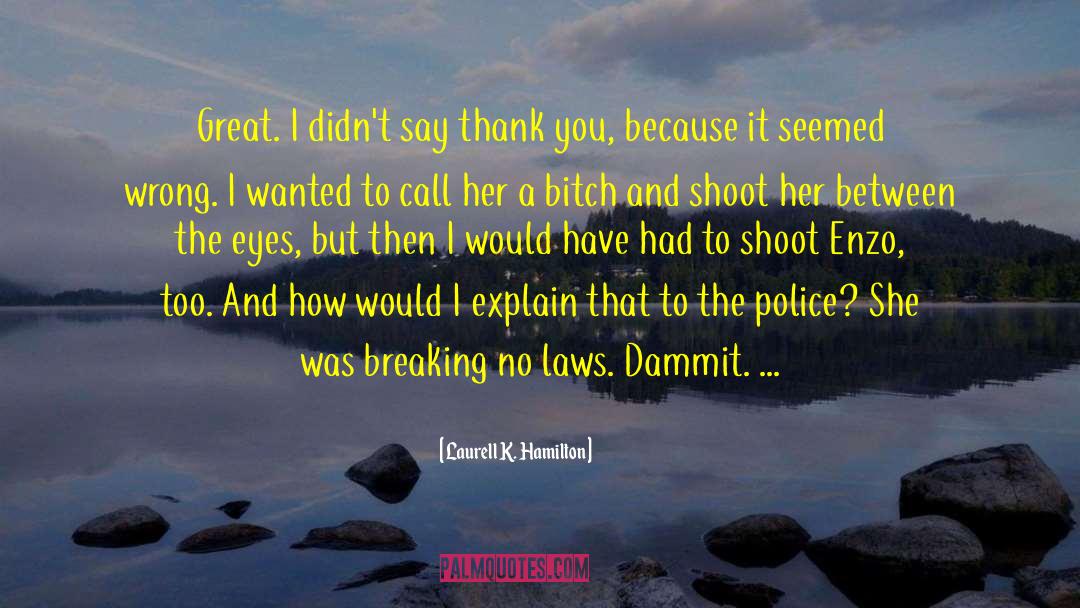 Great Endings quotes by Laurell K. Hamilton
