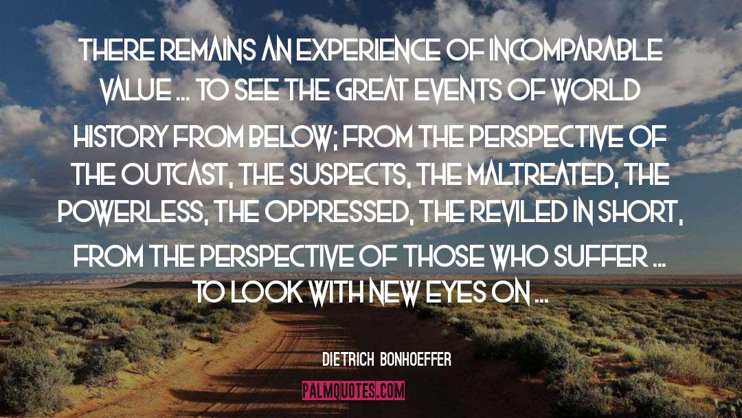 Great Events quotes by Dietrich Bonhoeffer