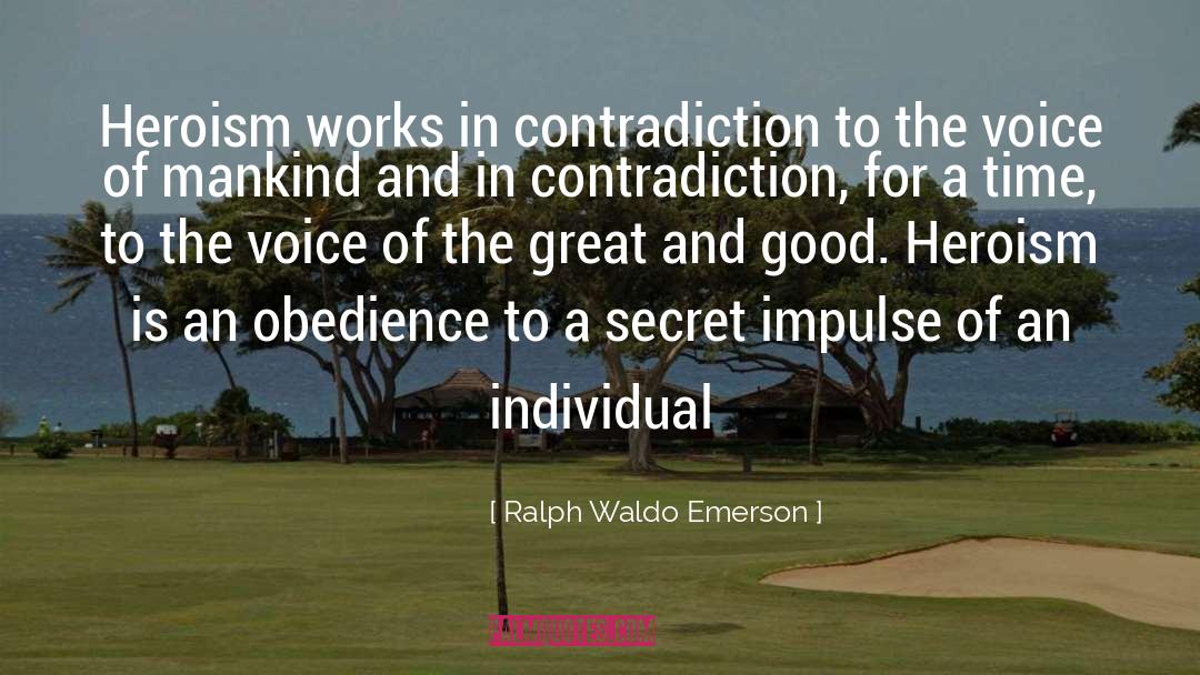 Great Experiences quotes by Ralph Waldo Emerson