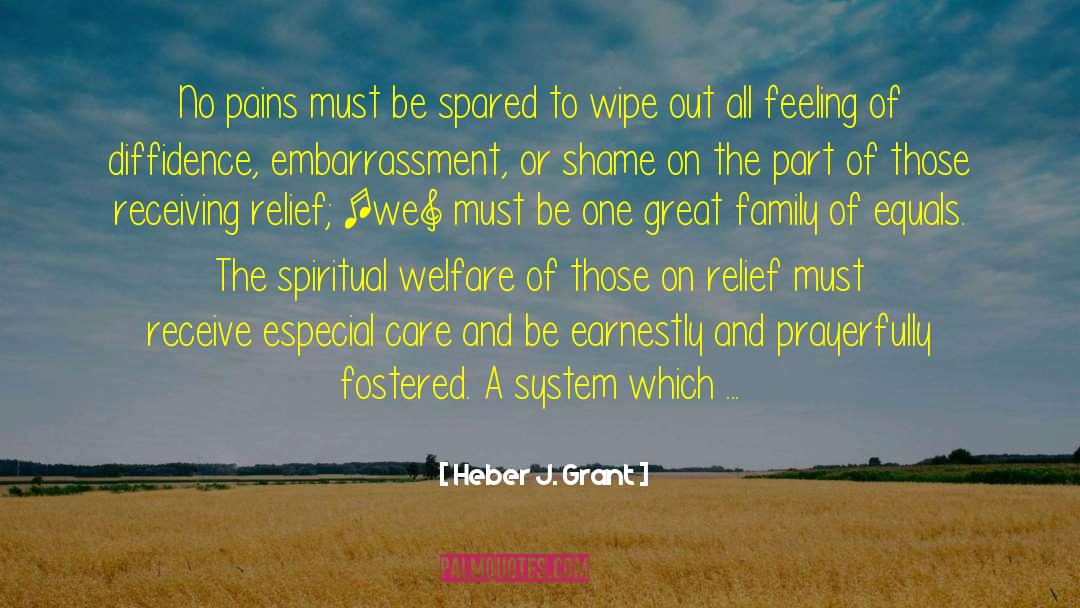 Great Family quotes by Heber J. Grant