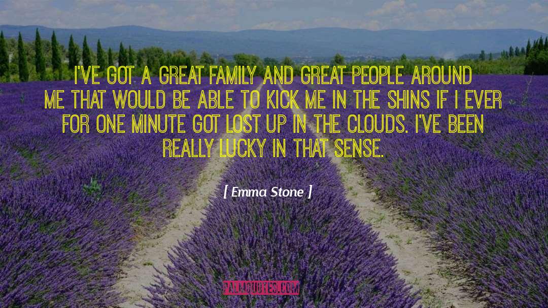 Great Family quotes by Emma Stone