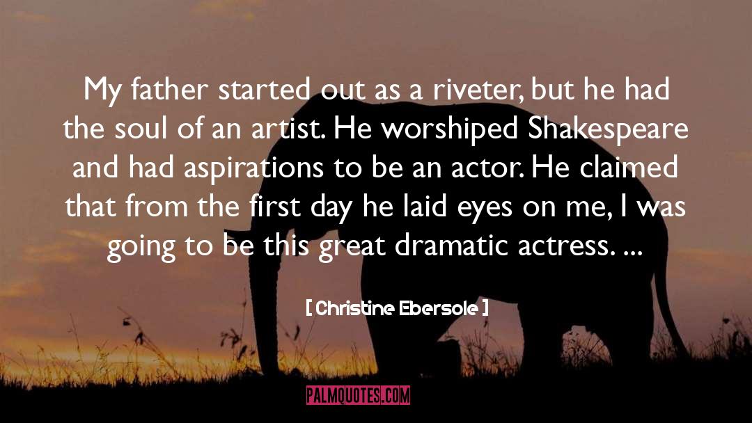 Great Father quotes by Christine Ebersole