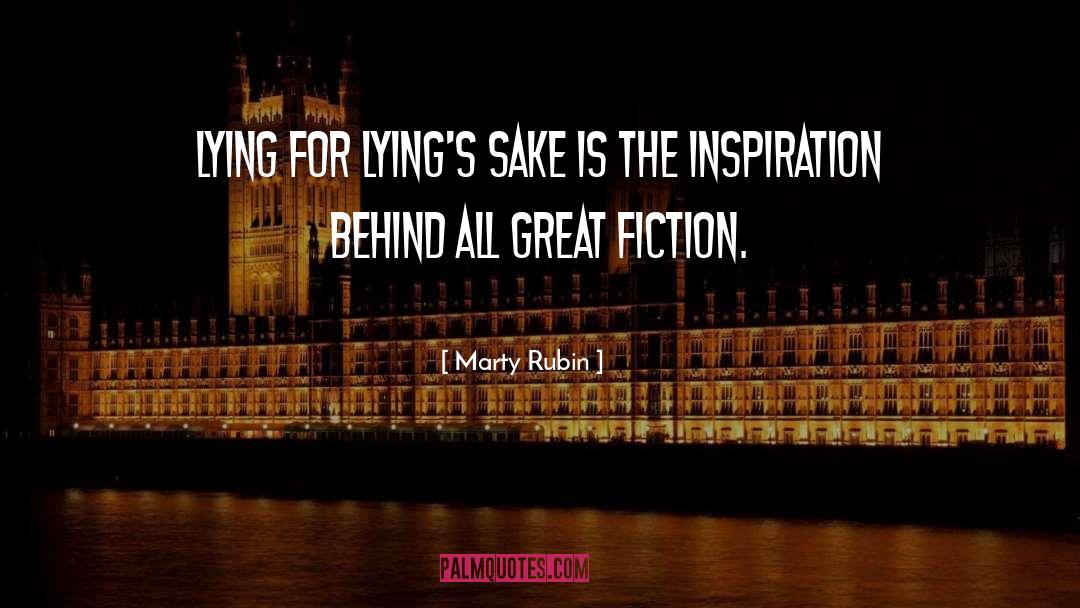 Great Fiction quotes by Marty Rubin