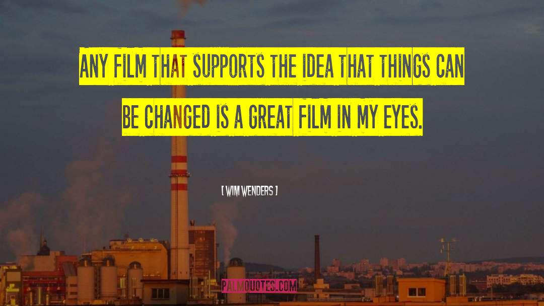 Great Film quotes by Wim Wenders