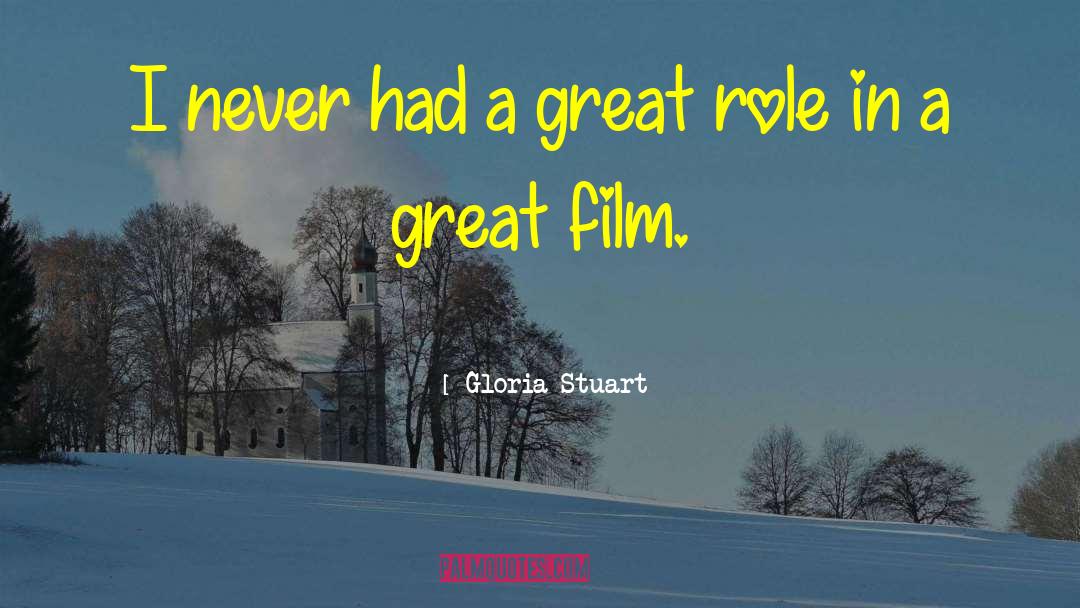 Great Film quotes by Gloria Stuart