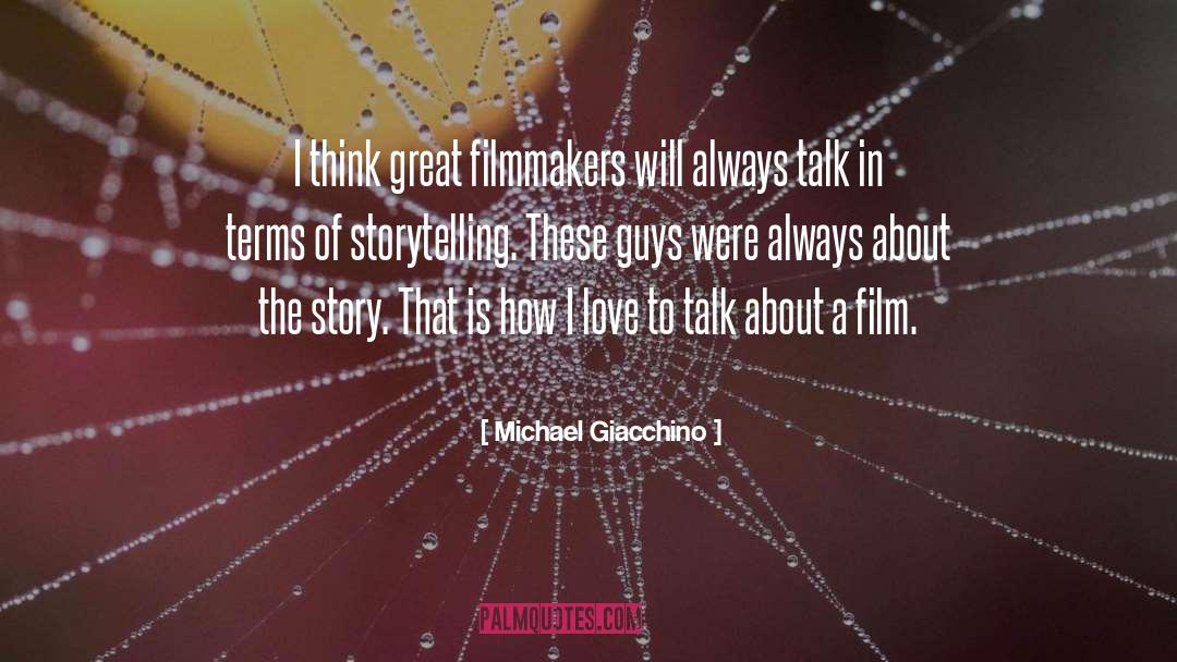 Great Film quotes by Michael Giacchino