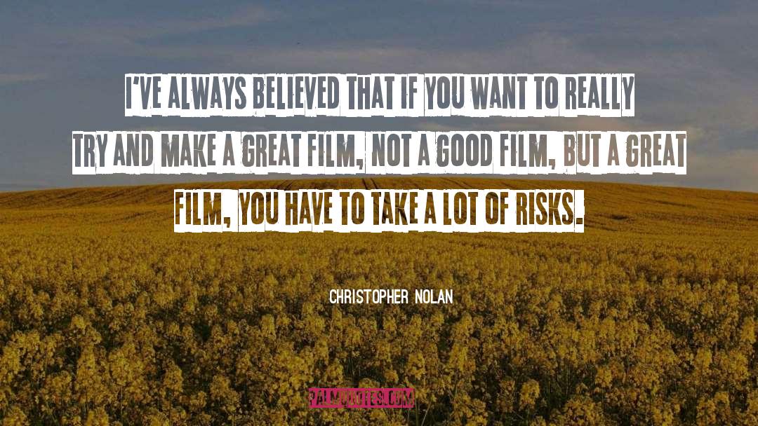 Great Film quotes by Christopher Nolan