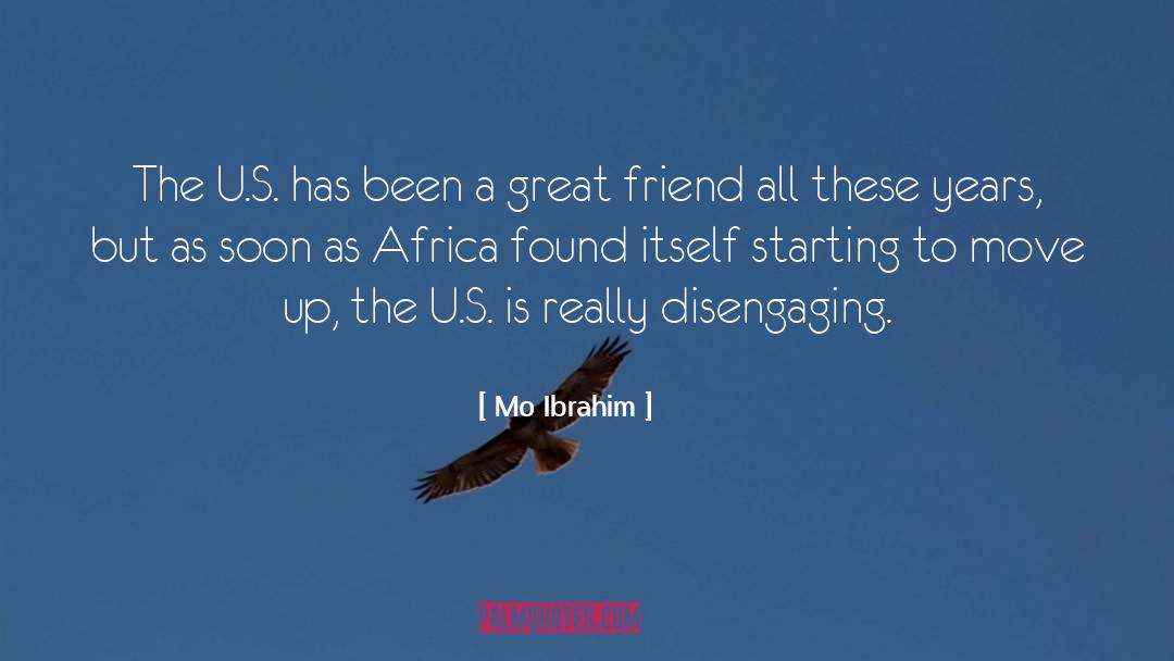 Great Friend quotes by Mo Ibrahim