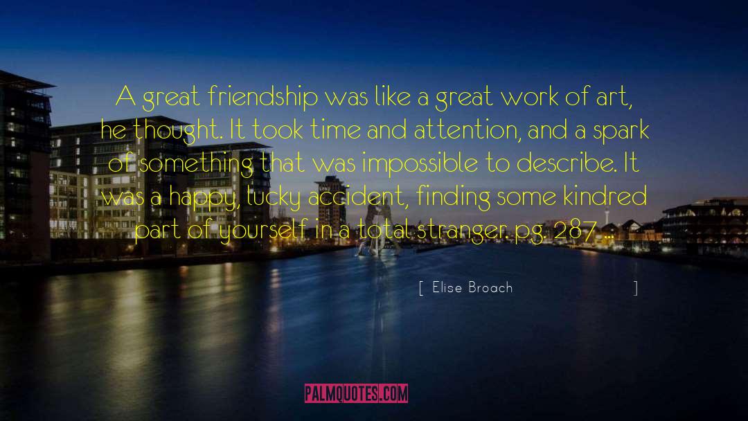 Great Friendship quotes by Elise Broach