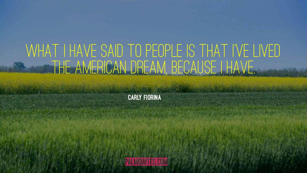 Great Gatsby American Dream quotes by Carly Fiorina
