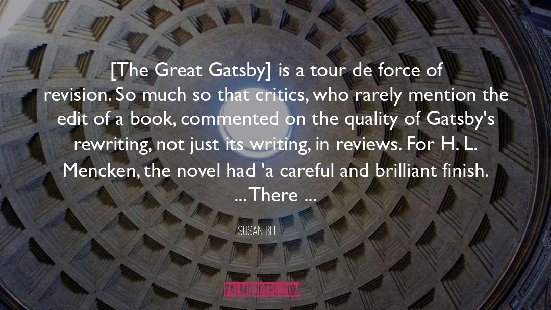 Great Gatsby quotes by Susan Bell