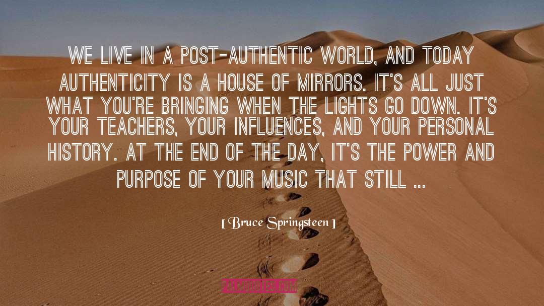Great Geniuses Of World History quotes by Bruce Springsteen