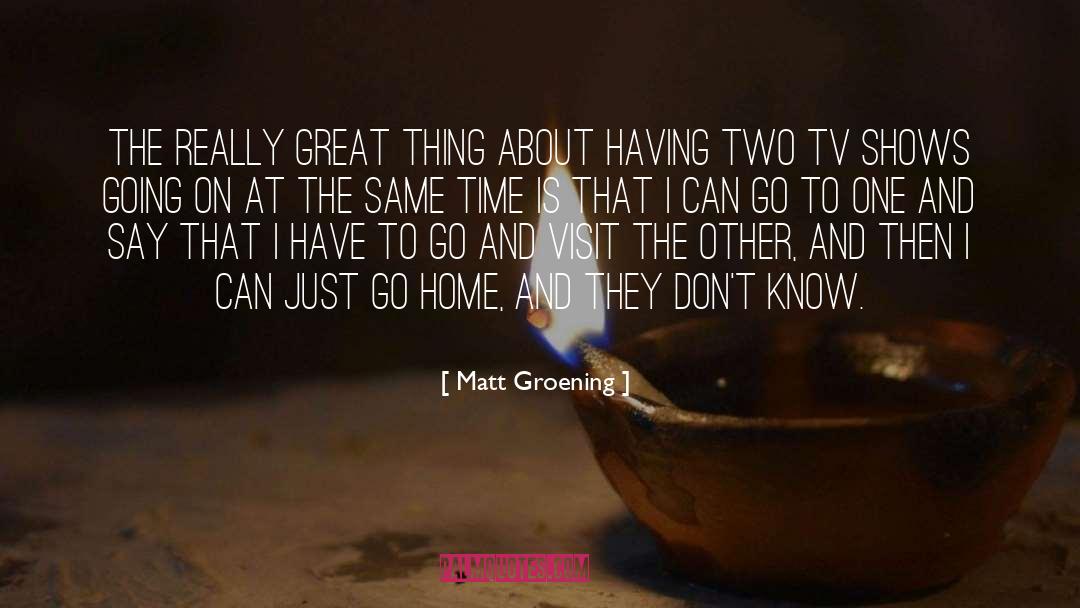 Great Golf quotes by Matt Groening