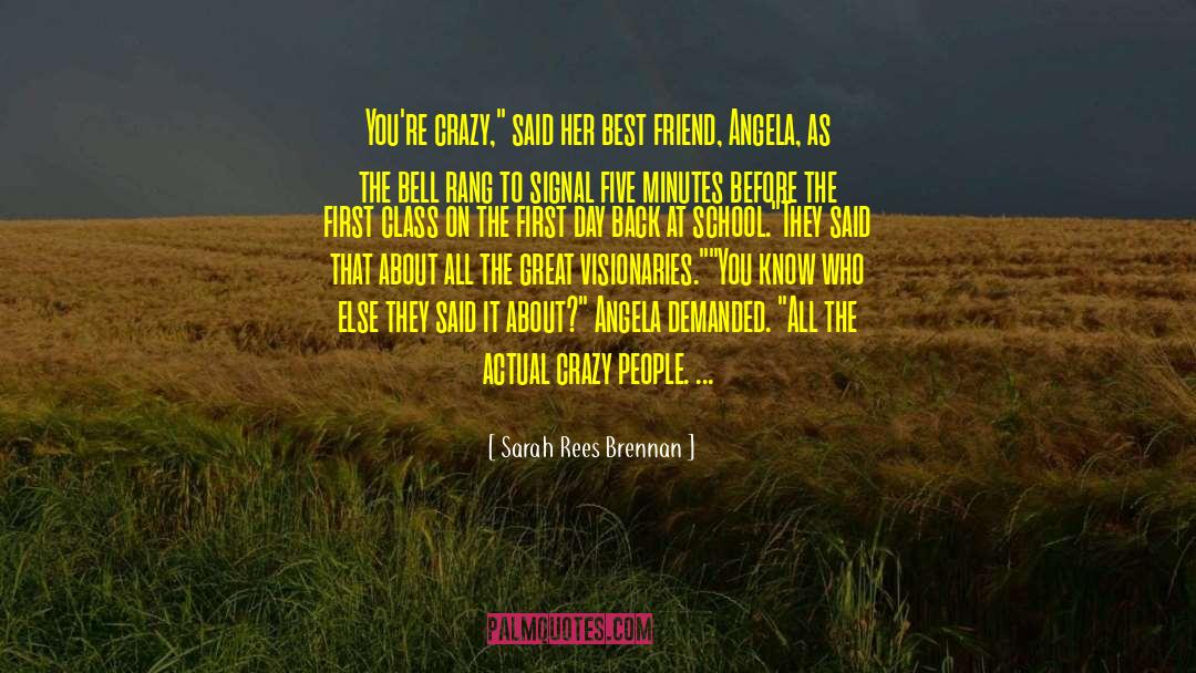 Great Grandchildren quotes by Sarah Rees Brennan