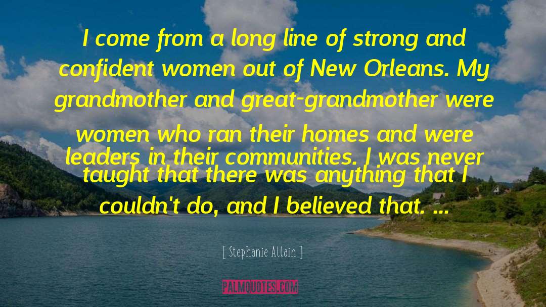 Great Grandmother quotes by Stephanie Allain