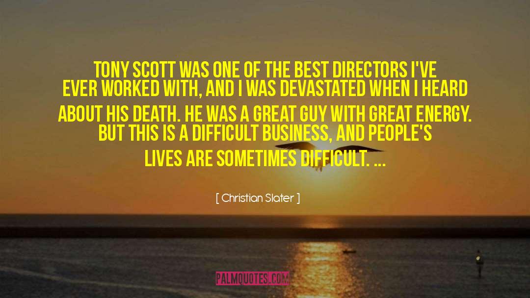Great Guy quotes by Christian Slater