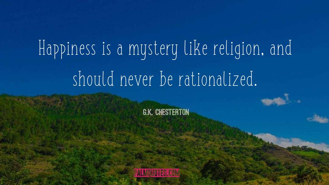 Great Happiness quotes by G.K. Chesterton