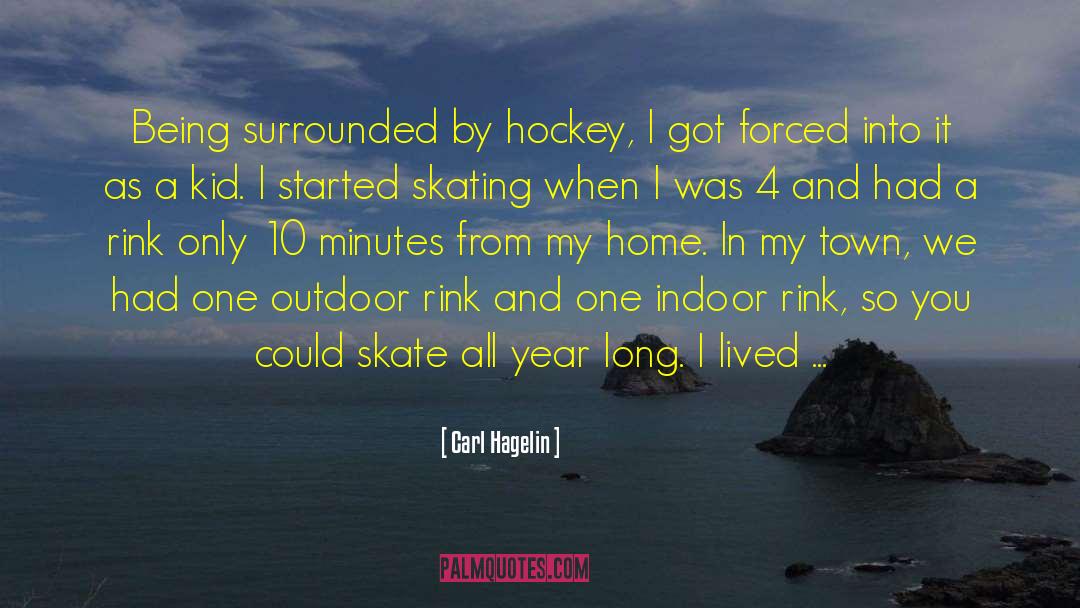 Great Hockey quotes by Carl Hagelin