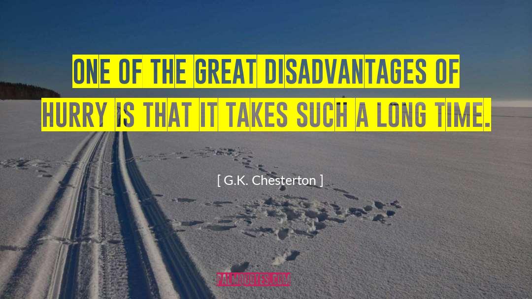 Great House quotes by G.K. Chesterton
