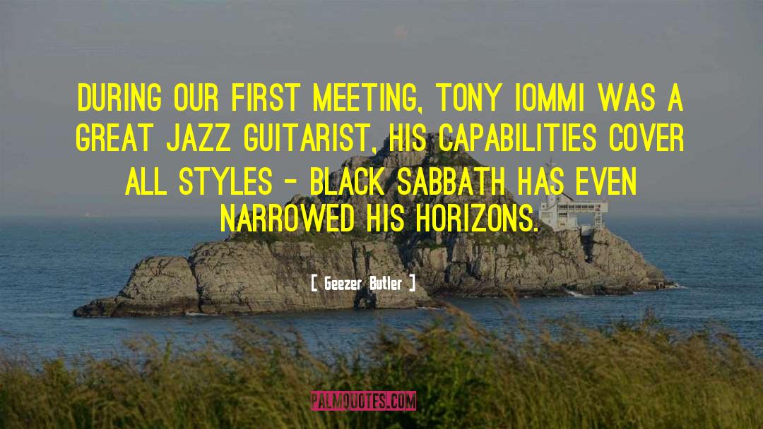 Great Infantry quotes by Geezer Butler