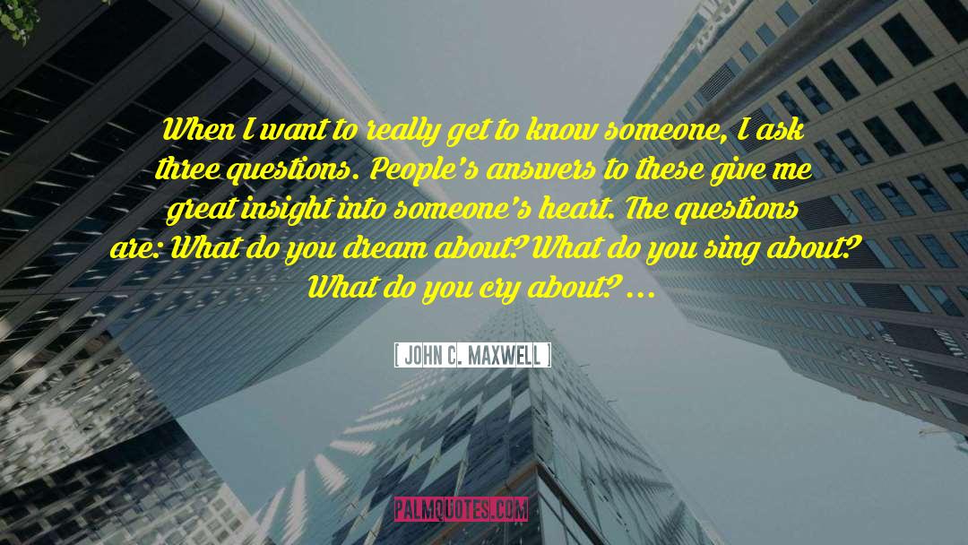 Great Insight quotes by John C. Maxwell