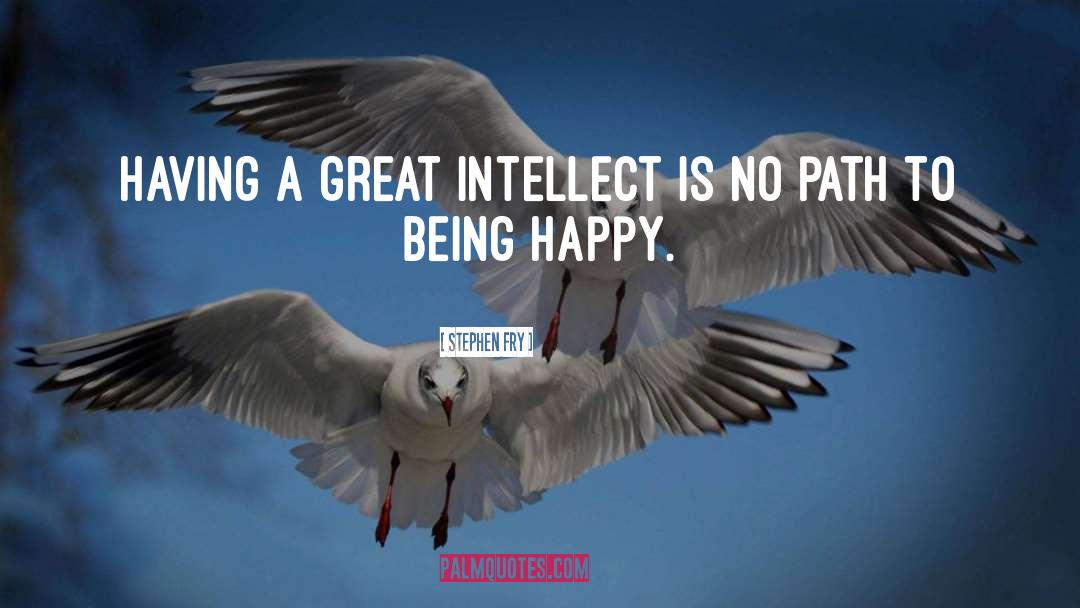 Great Intellect quotes by Stephen Fry