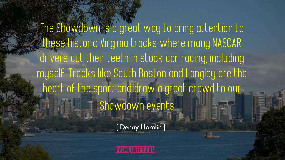 Great Intellect quotes by Denny Hamlin