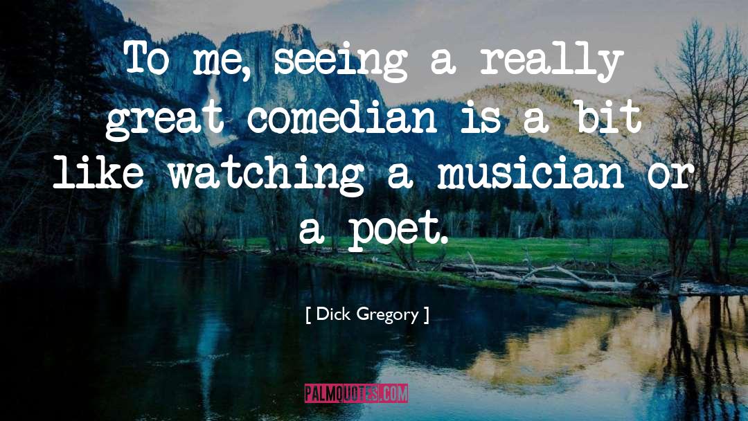 Great Irish Poet quotes by Dick Gregory