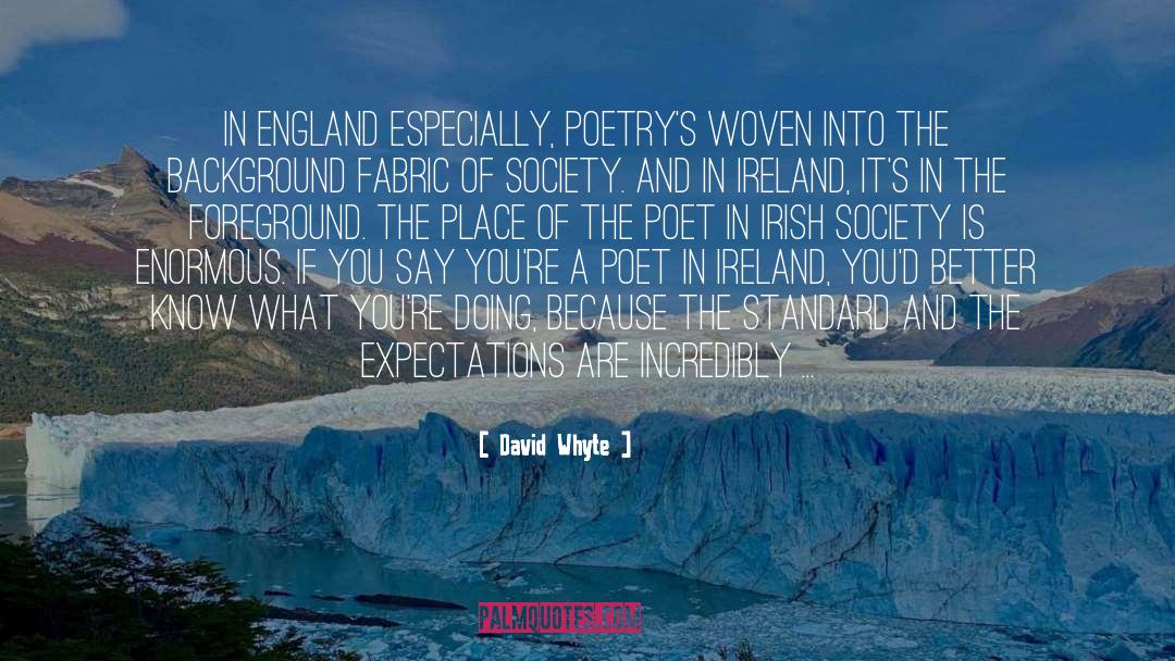 Great Irish Poet quotes by David Whyte