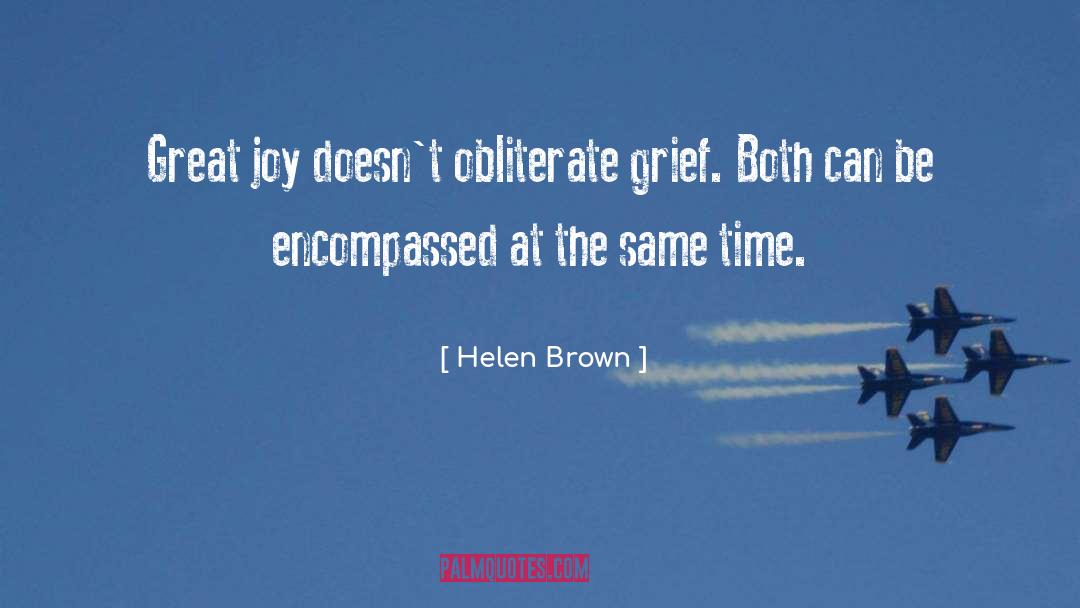 Great Joy quotes by Helen Brown