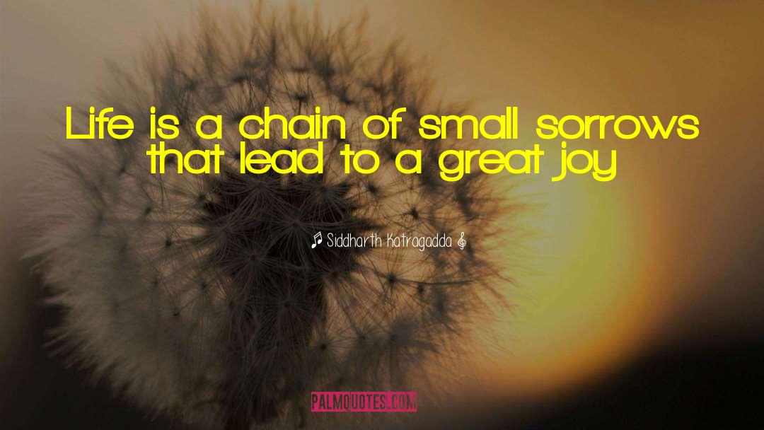 Great Joy quotes by Siddharth Katragadda