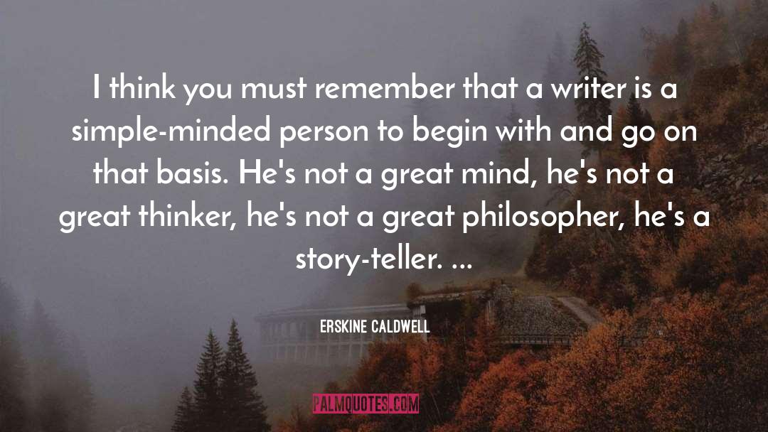 Great Knowledge quotes by Erskine Caldwell