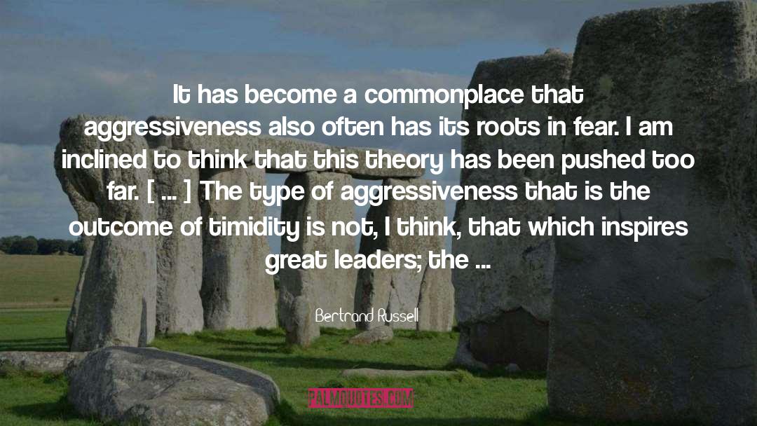 Great Leader quotes by Bertrand Russell