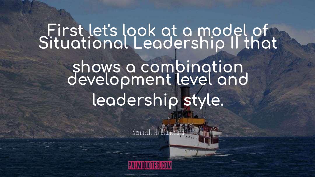 Great Leadership Development quotes by Kenneth H. Blanchard