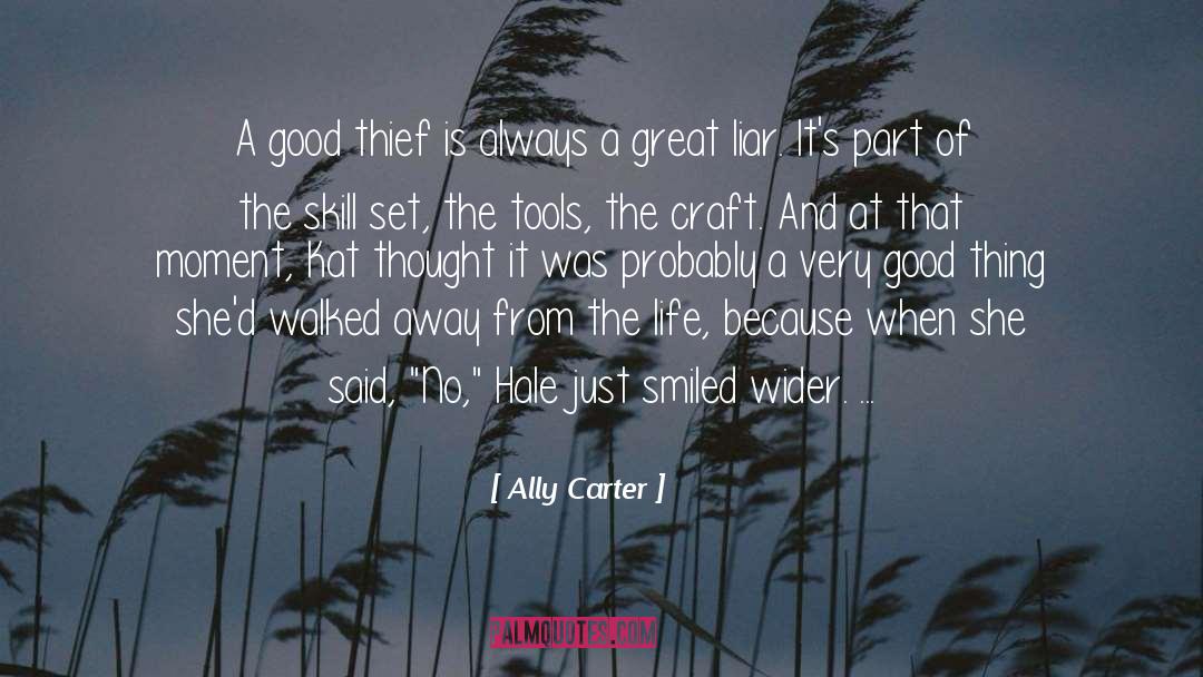 Great Liar quotes by Ally Carter