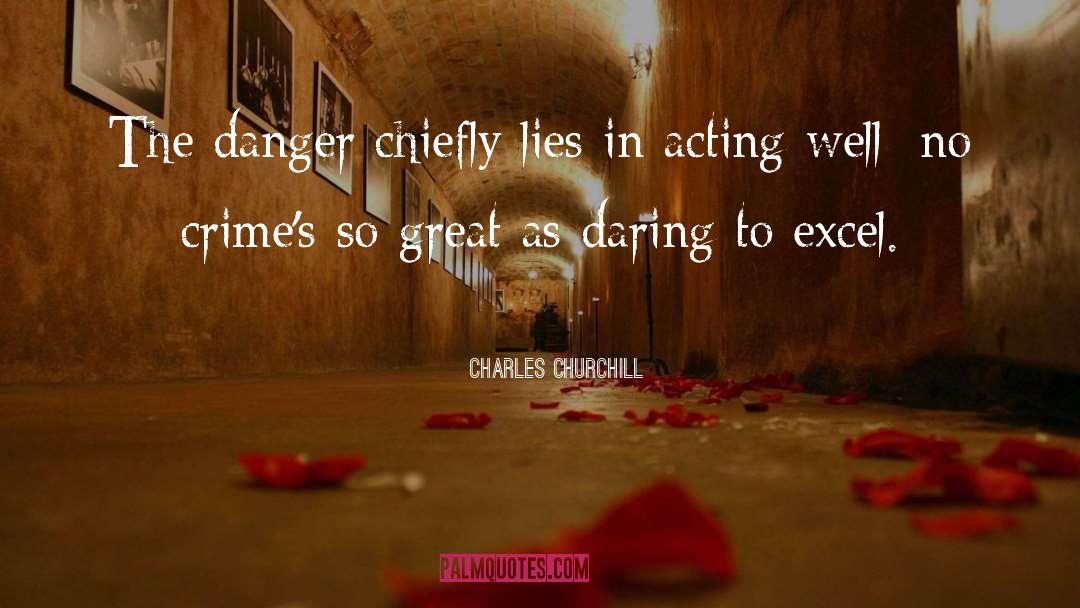 Great Lit quotes by Charles Churchill