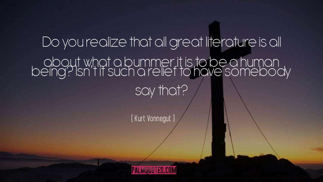 Great Literature quotes by Kurt Vonnegut