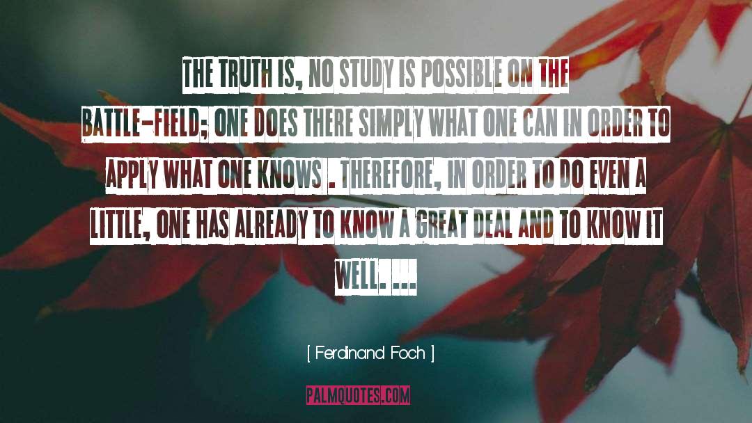Great Little Sister quotes by Ferdinand Foch