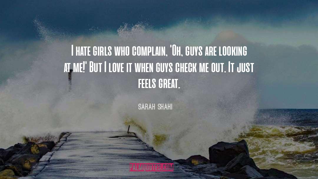 Great Love quotes by Sarah Shahi