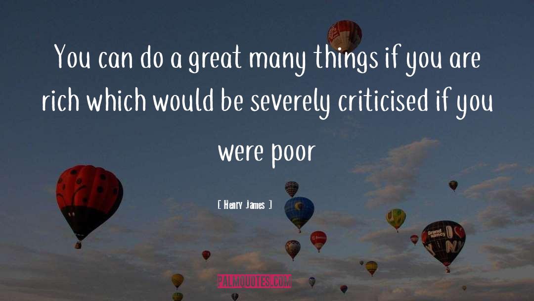 Great Many Things quotes by Henry James