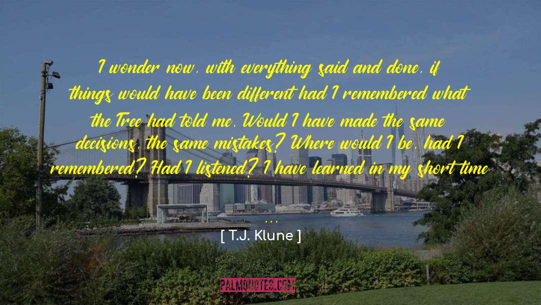 Great Many Things quotes by T.J. Klune