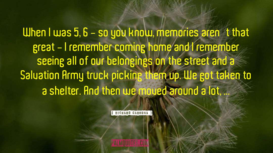 Great Memories quotes by Richard Carmona