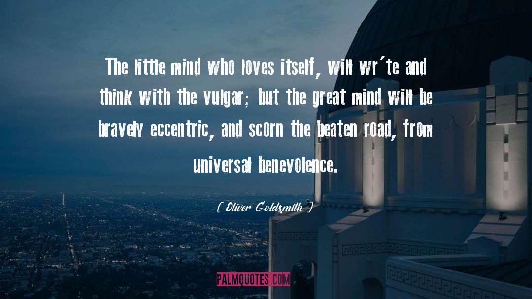 Great Mind quotes by Oliver Goldsmith