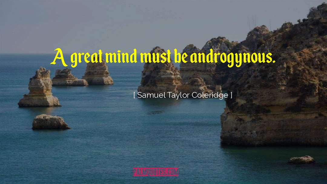 Great Minds quotes by Samuel Taylor Coleridge