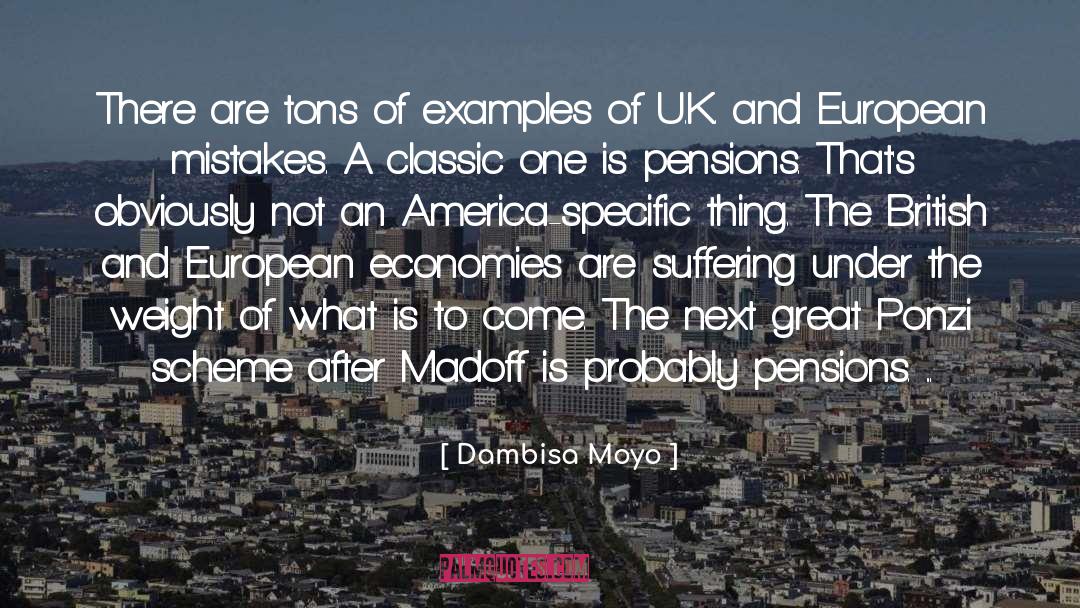 Great Mistakes quotes by Dambisa Moyo