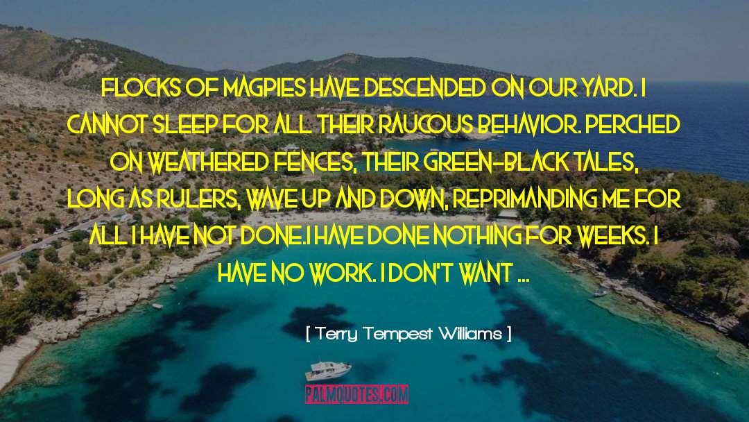 Great Monday Work quotes by Terry Tempest Williams