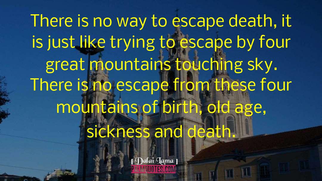 Great Mountains quotes by Dalai Lama