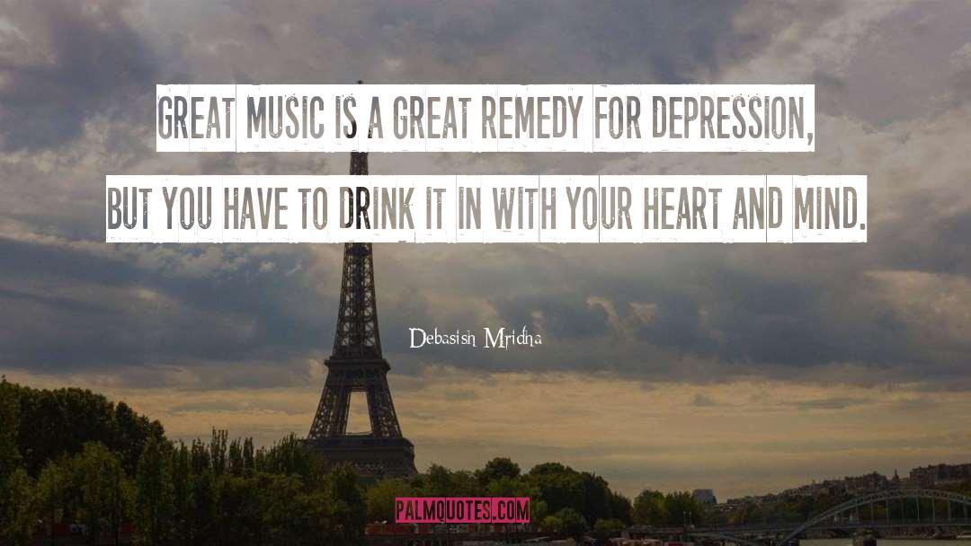 Great Music quotes by Debasish Mridha