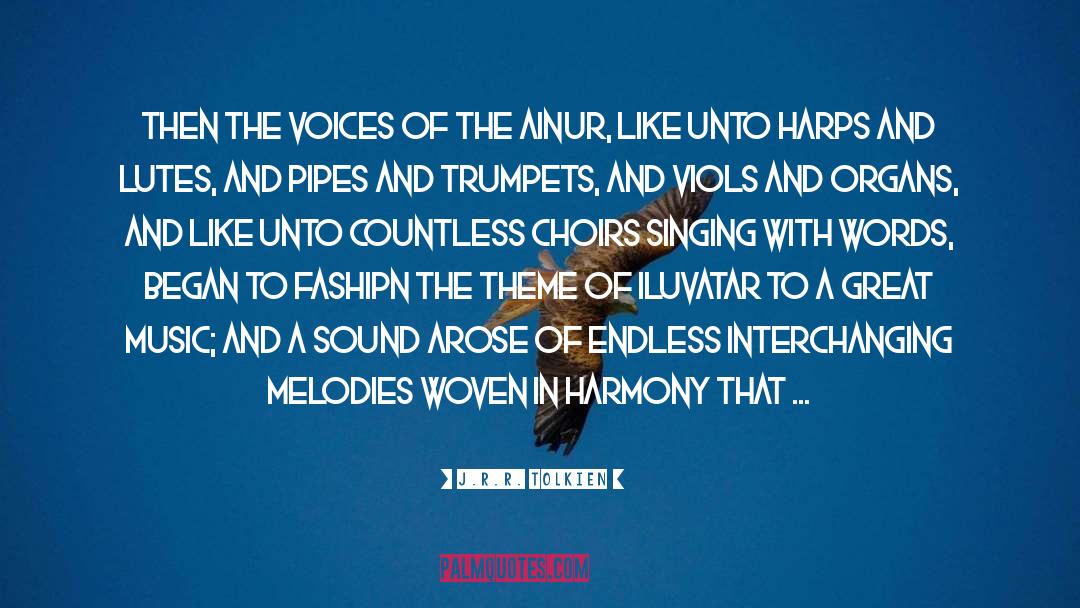Great Music quotes by J.R.R. Tolkien